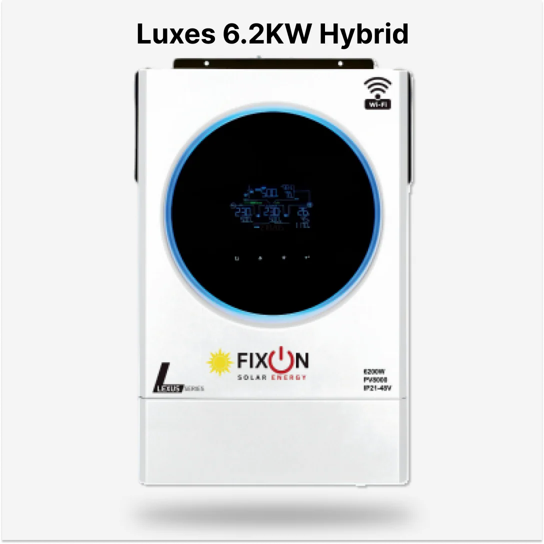 Fixon Luxes Series 6.2KW 48v Hybrid Solar Inverter