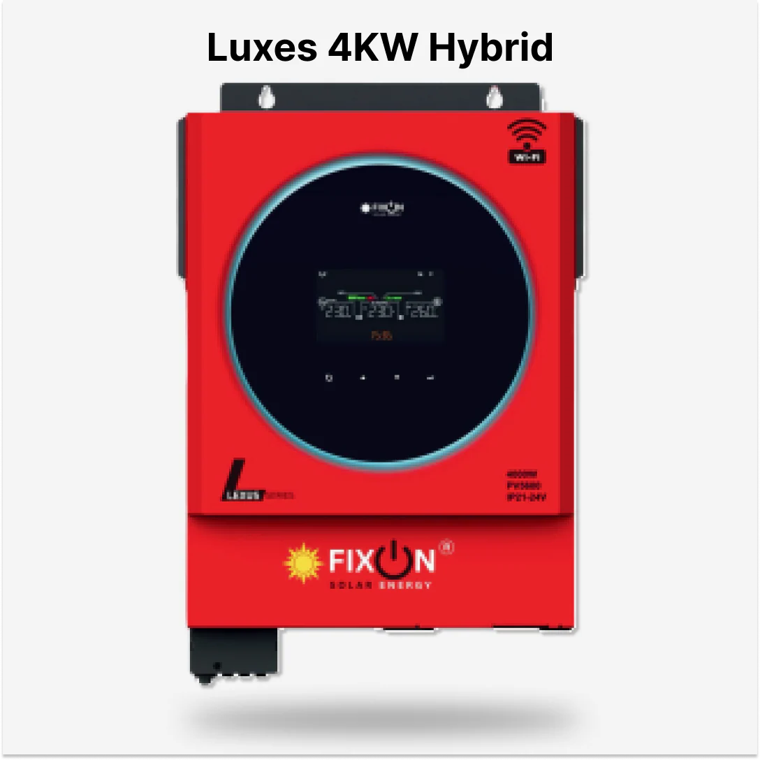 Fixon Luxes Series 4KW 24v Hybrid Solar Inverter